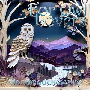 Owls + Bird Lovers!!! Unique + OOAK Handmade Owl Themed Jewelry Created for YOU!